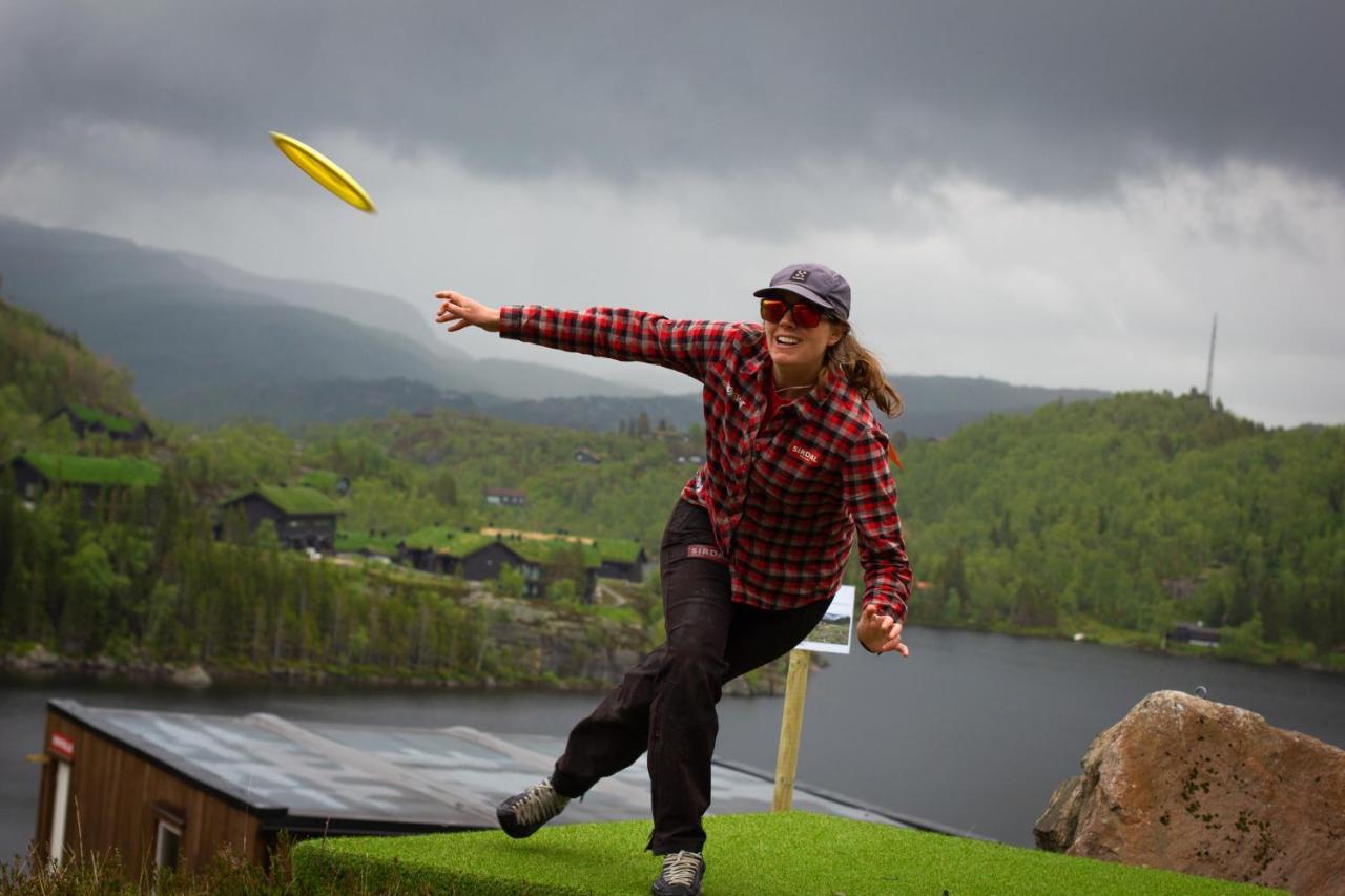 ホテル Sirdal Fjellpark Tjorhom エクステリア 写真